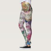 Leggings Chansons florales (Gauche)