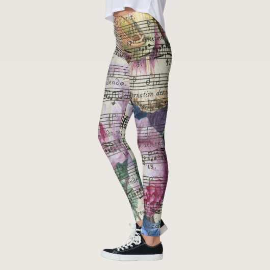 Leggings Chansons florales (Gauche)
