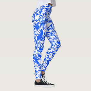 Leggings Chaos Bleu......