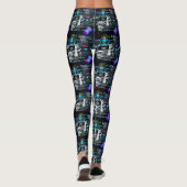 Leggings Chaos de masse (Dos)