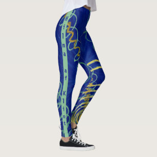 Leggings Chaos Primordial par Hilma af Klint