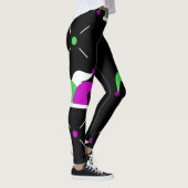 Leggings Chapeau de Bouffon de Mardi Gras (Droite)