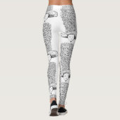 Leggings Chapeau de fleurs (Dos)