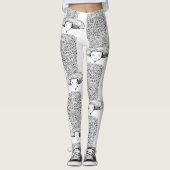 Leggings Chapeau de fleurs (Devant)