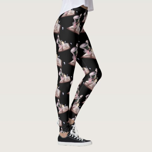 Leggings Chapelier guêtres hatte fou d'aventures de | Alice (Droite)