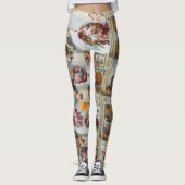 Leggings Chapelle Sixtine Michelangelo - Vatican, Rome, Ita (Devant)