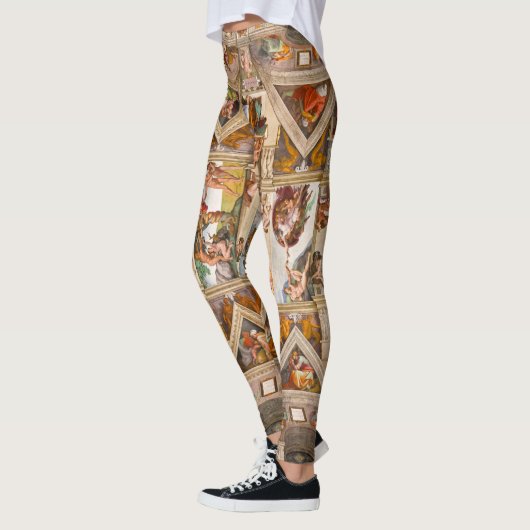 Leggings Chapelle Sixtine Plafond par Michel-Ange (Gauche)