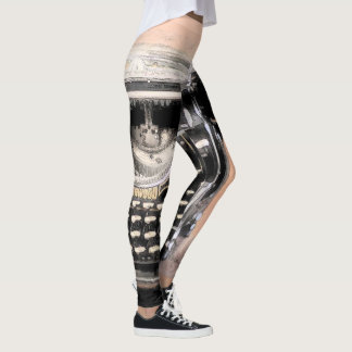 Leggings Chaque auteur aime une machine à écrire de