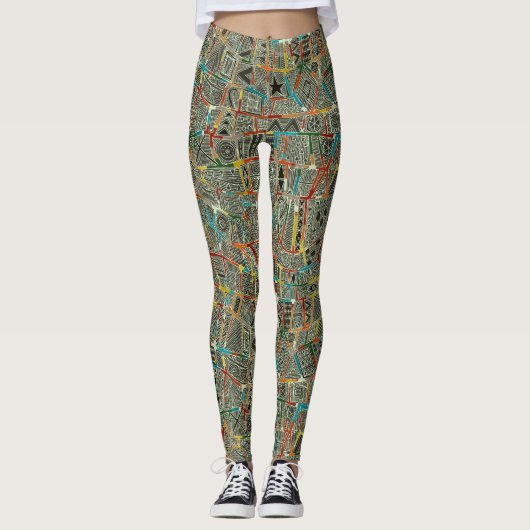 LEGGINGS CHARBON DE BOIS D'ESHE (Devant)