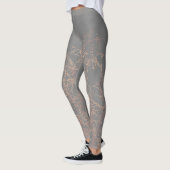 Leggings Charcoal Grey Golden Tree Brunch (Gauche)