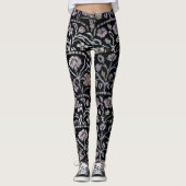 Leggings Chardons En Dentelle (Devant)