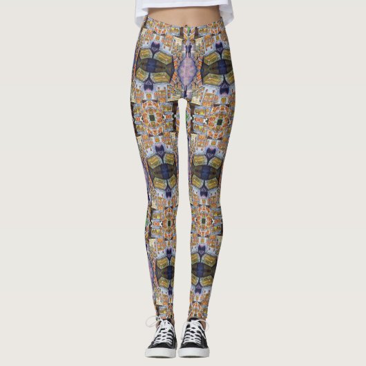 Leggings Charge de travail artistique extraordinaire (Devant)