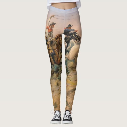 Leggings Charles Marion Russell - Herd Quit (Devant)