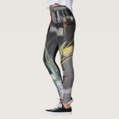 Leggings Charles Rennie Mackintosh - Tulipes Jaunes (Gauche)