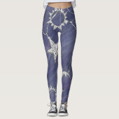 Leggings Charming mystique | Étoiles de lune d'argent Sun A (Devant)