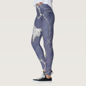 Leggings Charming mystique | Étoiles de lune d'argent Sun A (Gauche)