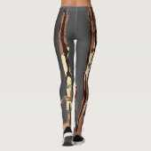 Leggings Chasse au canard Drapeau américain sauvagine Botto (Dos)