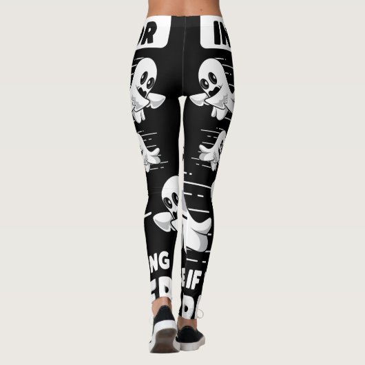 Leggings Chasse aux fantômes Paranormal Enquêteur Exécuter (Dos)