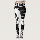 Leggings Chasse aux fantômes Paranormal Enquêteur Exécuter (Devant)