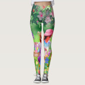 Leggings Chasse aux oeufs de Pâques (Devant)