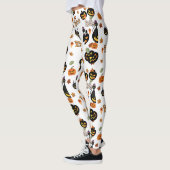 Leggings Chat Boo Halloween (Gauche)