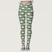Leggings Chat Cool amusant (Devant)
