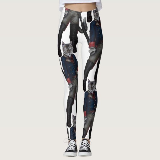 Leggings Chat dans les bottes ! (Devant)