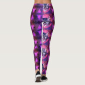 LEGGINGS CHAT DANS LES LUNETTES DE SOLEIL SPATIALES YOGA PA (Dos)
