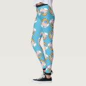 Leggings Chat d'arc-en-ciel (Gauche)