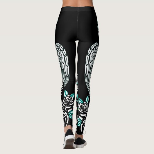 Leggings Chat de crâne de sucre (Dos)
