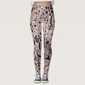 Leggings Chat de sourire (Devant)