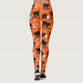 LEGGINGS CHAT DÉPLAISANT HALLOWEEN (Dos)
