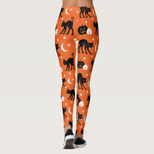 LEGGINGS CHAT DÉPLAISANT HALLOWEEN (Dos)