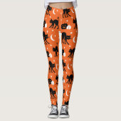 LEGGINGS CHAT DÉPLAISANT HALLOWEEN (Devant)