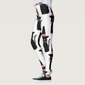 Leggings Chat d'Halloween (Gauche)