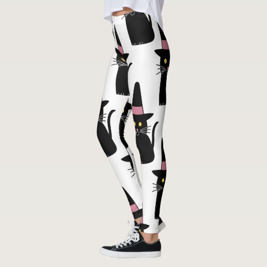 Leggings Chat d'Halloween (Gauche)