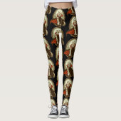 Leggings Chat d'Halloween, Comte Catula (Devant)
