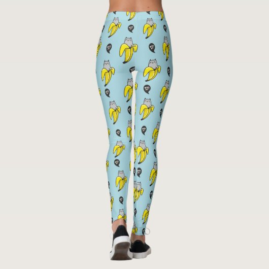 Leggings Chat en banane (Dos)