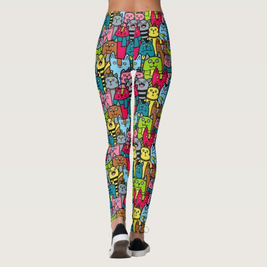 Leggings Chat et chatons (Dos)