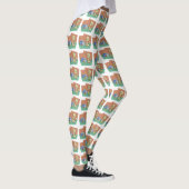 Leggings Chat et cuvette de poisson (Droite)
