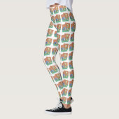 Leggings Chat et cuvette de poisson (Gauche)