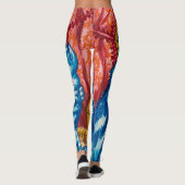 Leggings Chat et ses chatons par Louis Wain (Dos)