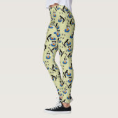 Leggings Chat et une jambe de pêcheur (Gauche)