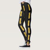 Leggings Chat Mignon avec la Chaleur des Moustaches Design (Gauche)