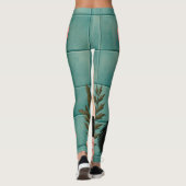 Leggings Chat noir drôle de salle de bain (Dos)
