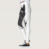 Leggings Chat noir enchanté de Salem (Gauche)