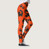 Leggings Chat noir mignon Halloween Samhain (Droite)