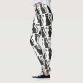 Leggings Chat noir mou (Gauche)