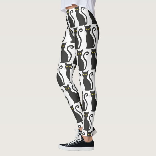 Leggings Chat noir mou (Gauche)