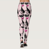 LEGGINGS CHAT NOIR RETRO LEGINGS (Dos)